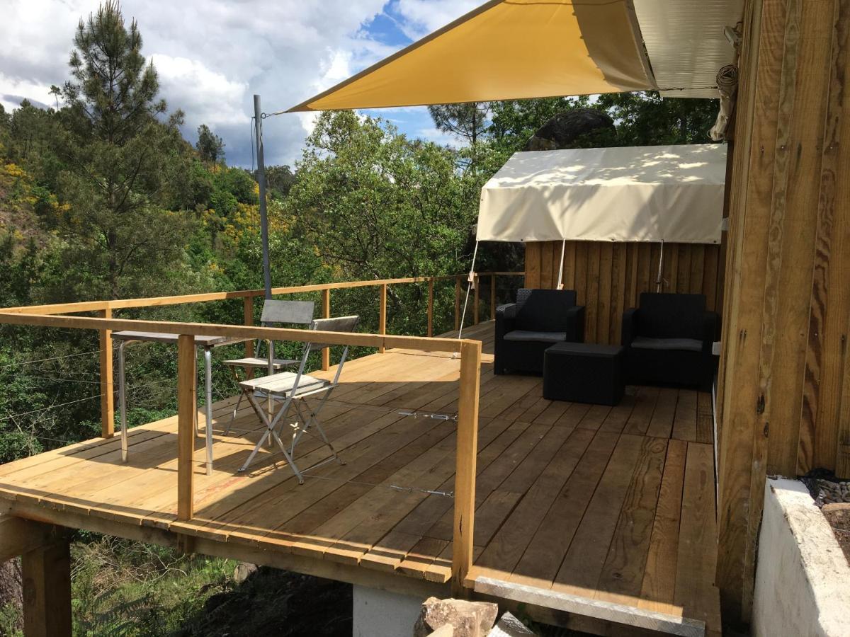 Glamping Cabana nas arvores Ponte da Barca Exterior foto